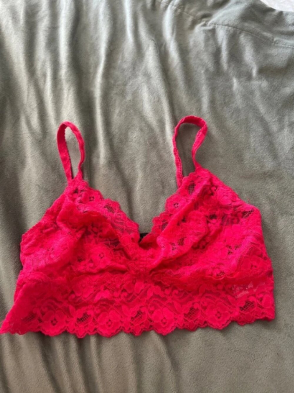 Pink bralette